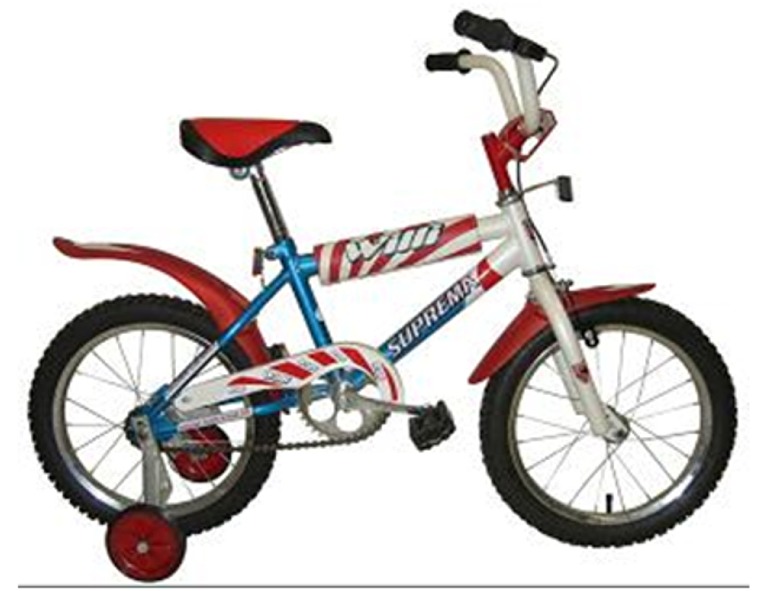 Kids bike with balance wheels