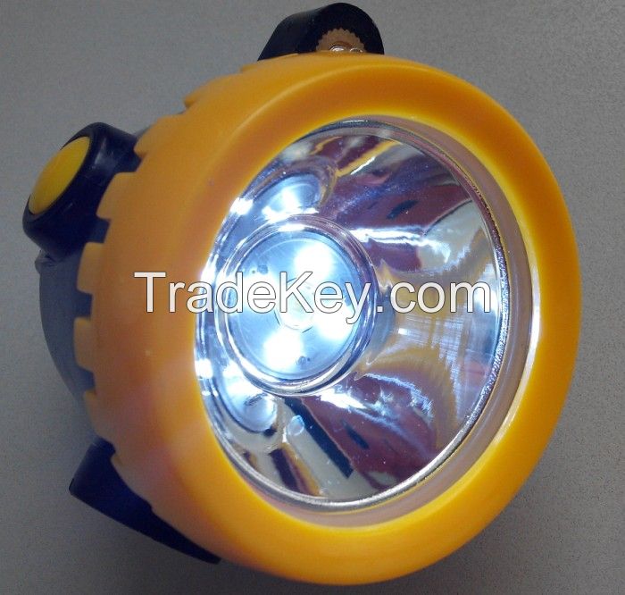 ATEX certified cordless mining headlight, LED miner lamp, IP54 hard hat light