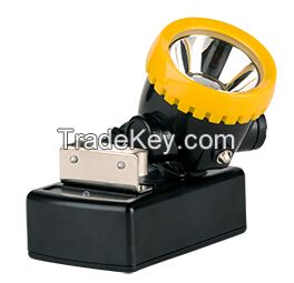 wireless mining headlight, LED miner lamp, IP54 hard hat light