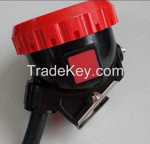 corded mining headlight, LED miner cap lamp, IP54 mining caplight