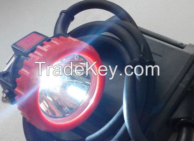 KL4Ex ATEX certified corded mining headlight, LED miner headlamp, IP54 mining light