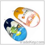 Liquid mouse, Aqua mouse, liquid wired mouse, Promotion floater mouse, 3D