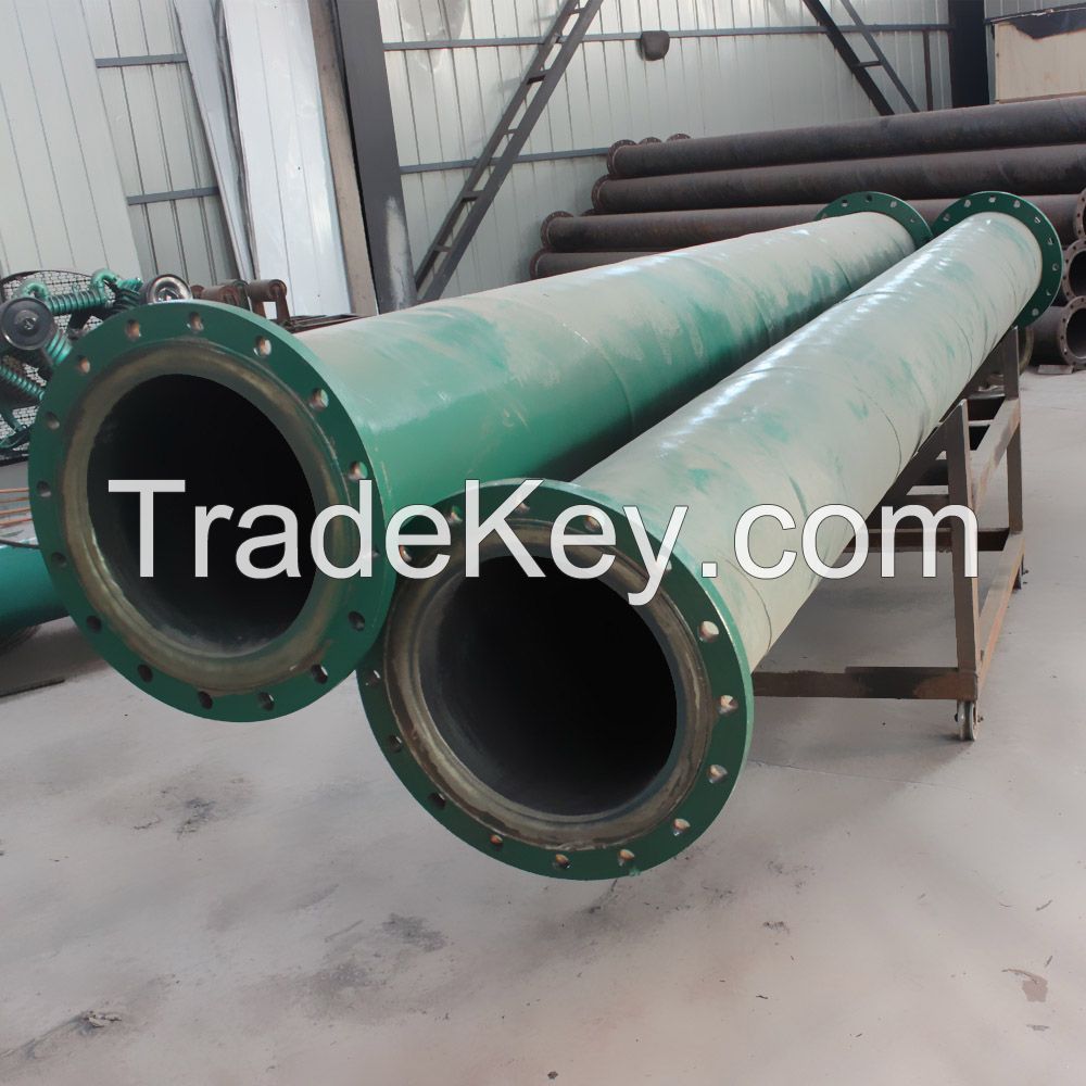 PU Lined ore concentrate conveying pipe