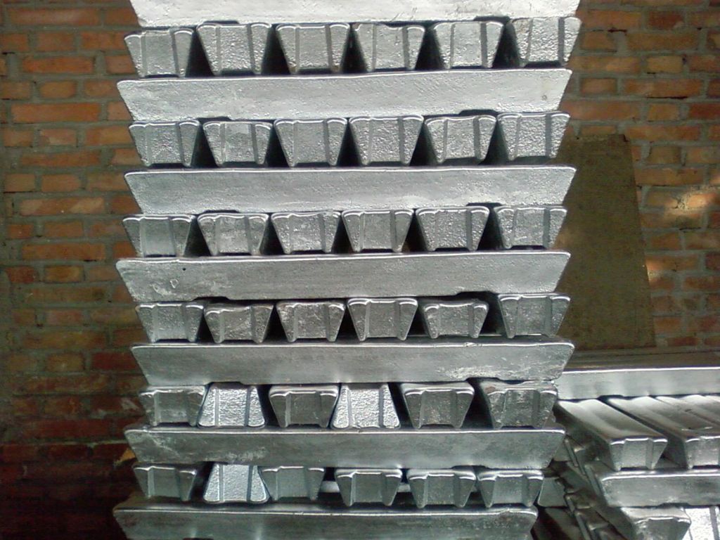 High Purity Primary Pure Aluminum Ingots 99.7% 