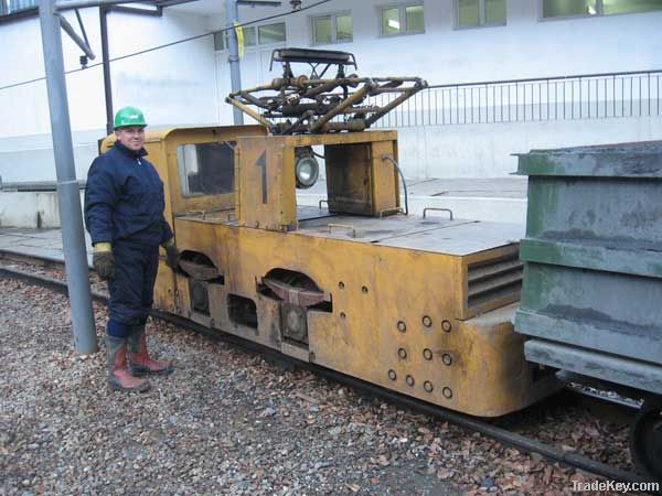 Mining locomotive