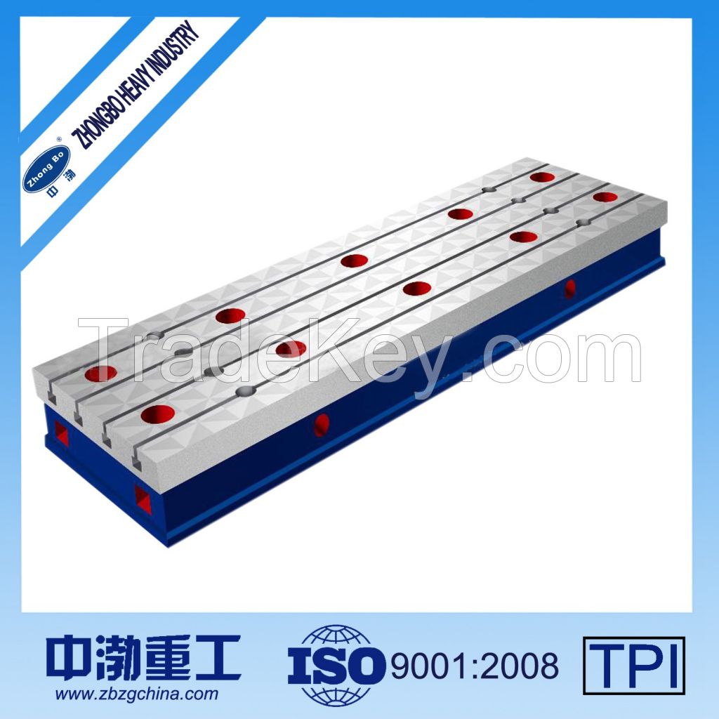 motor test bed plate