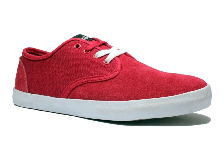 Fashion canvas shoes for men or women with Cow suede upper