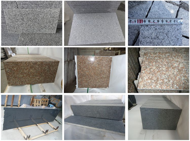 Chinese Granite G654, G687, G684, G636, G664 Tiles, Granite Paving