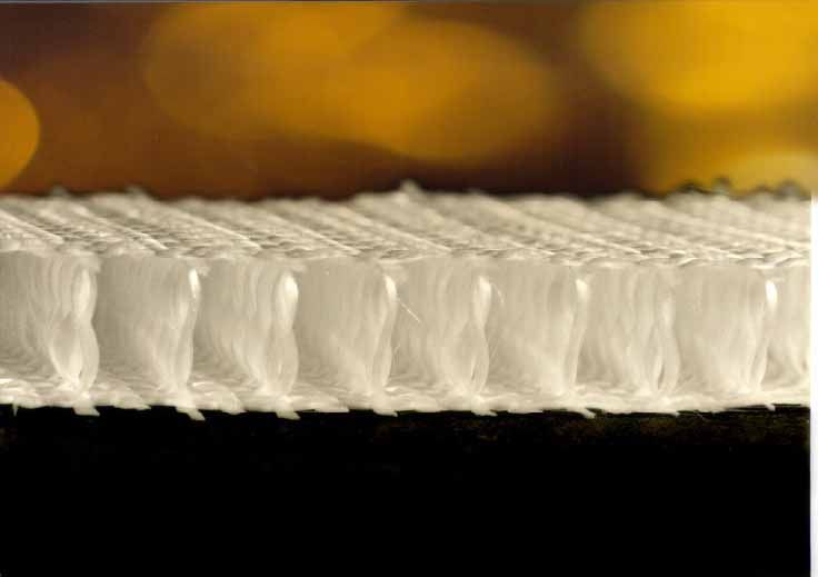 3D hollow sandwich fabric-high stiffness 