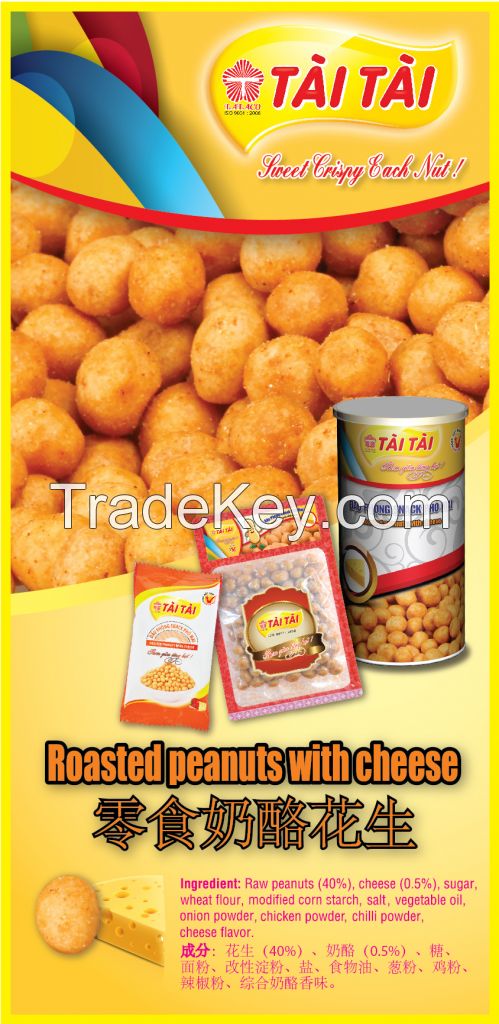 ROASTED PEANUTS WITH CHEESE
