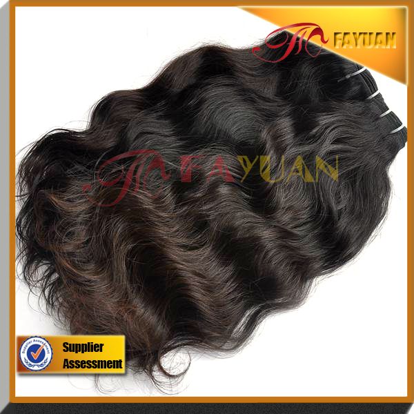 5A grade hot sale natural color Loose Wave Virgin Indian Hair in stock