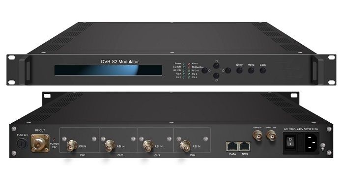 DVB-S2 L-band 8PSK Modulator