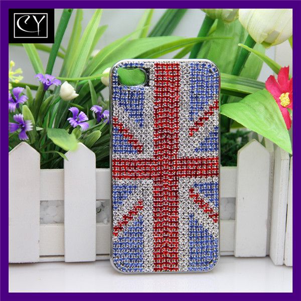 British national flag jewelry cellular skin cases 