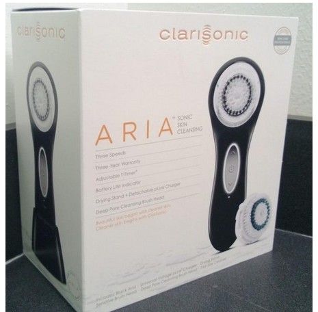 Aria Face Skin Deep Pore Care Cleansing Brush System+Free Brush