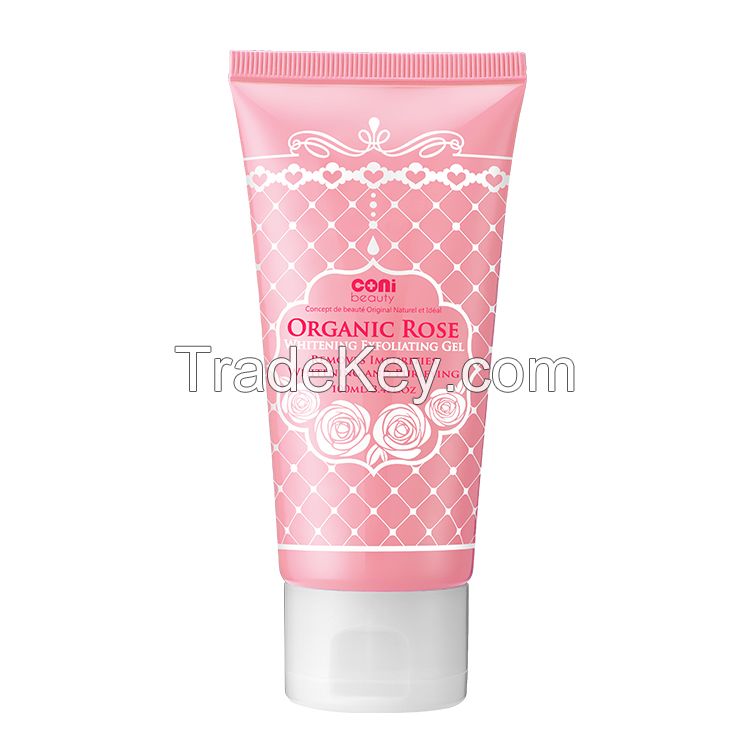 Organic Rose Whitening Exfoliating Gel