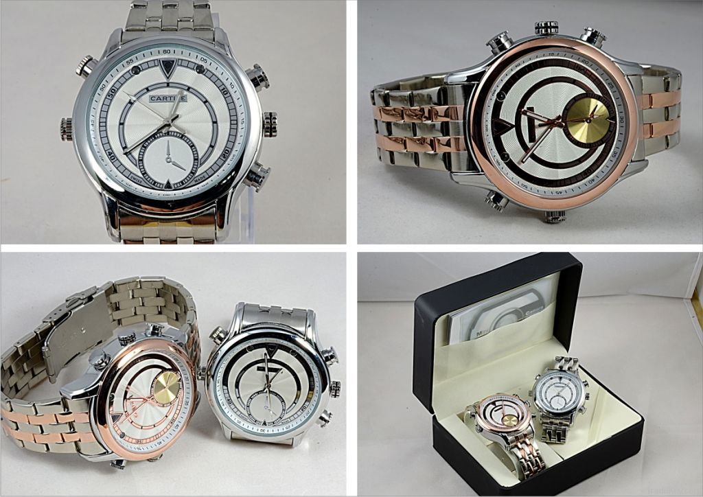 Night vision with 1, 920 x 1, 080p hidden camera watches