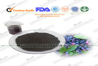 100% wild blueberry anthocyanin PE