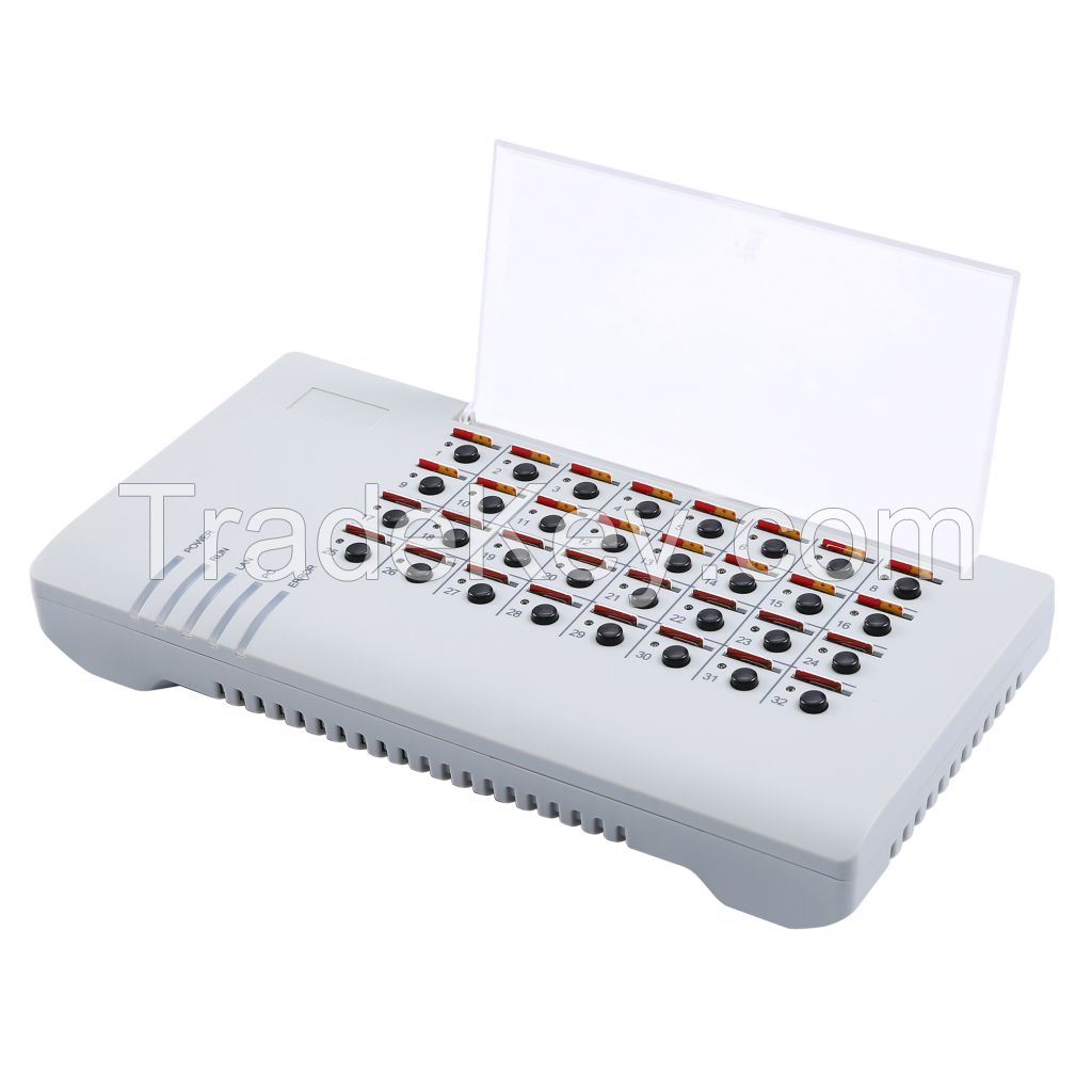 SIM Bank with 32-Port sim server for GSM VoIP Gateway