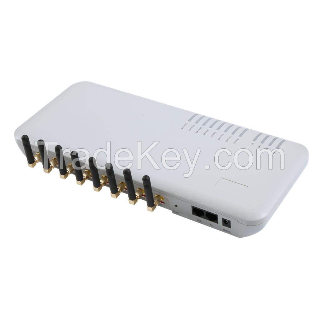 8 ports voip gateway