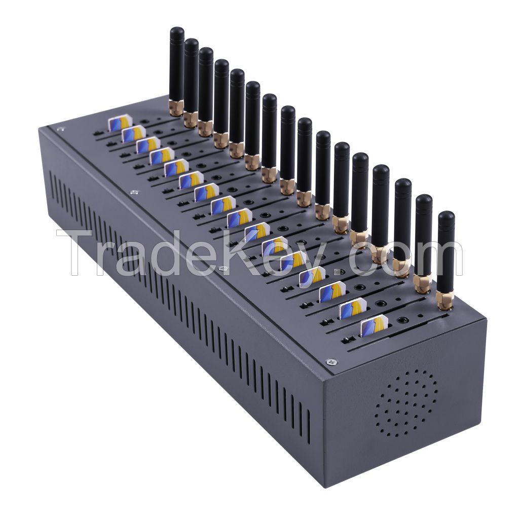 16 port gsm modem for bulk SMS