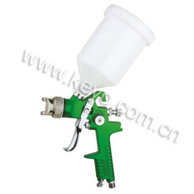 Gravity feed HVLP paint spray gun 