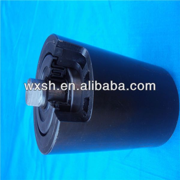 Durable Coal Industrial Belt Conveyor HDPE Idler Roller