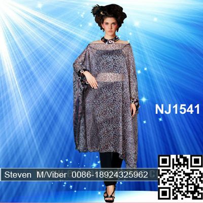 Latest Leopard Fancy Africa Sport Kaftan Abaya Dresses