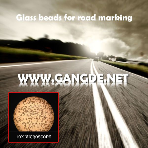 reflective glass beads for road marking