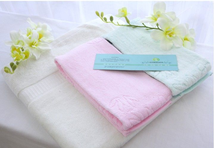 100% bamboo fiber bath set towel