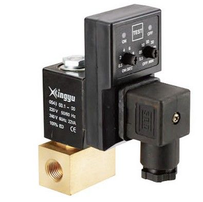 Timer Control Solenoid Drain Valve