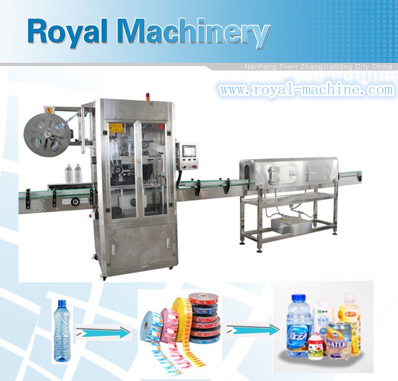 Auto shrink sleeve labeling machine