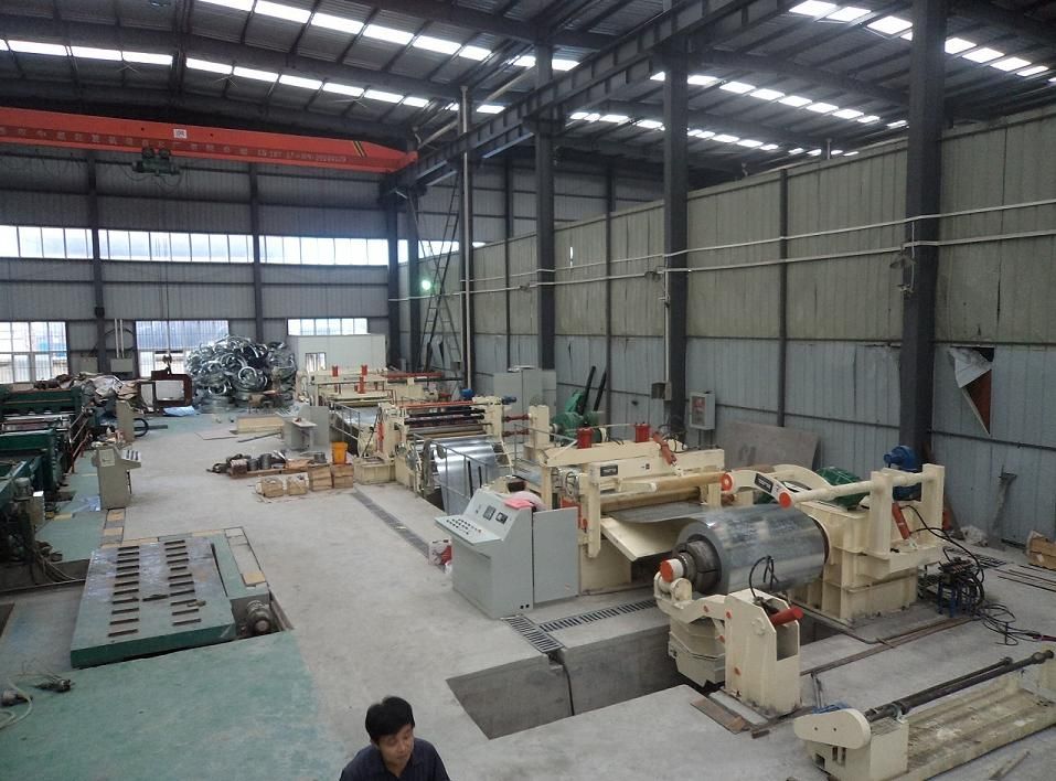 Full-automatic high speed slitting line