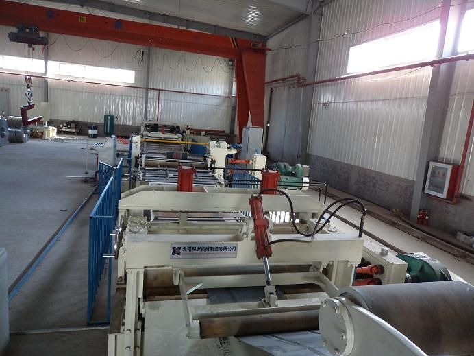 3x1600 automatic high speed coil slitting line/slitting machine for steel plate