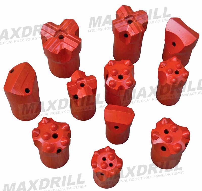 MAXDRILL Tapered button bits