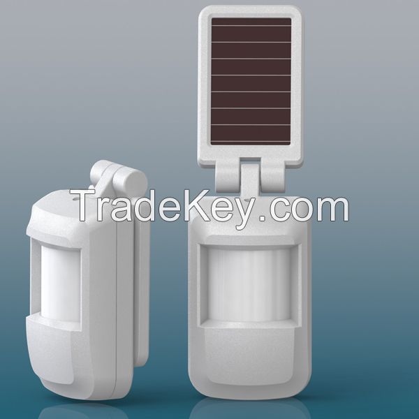 Solar wireless PIR motion detection