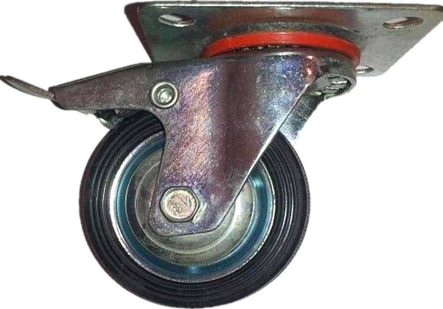 industrial rubber container caster wheels