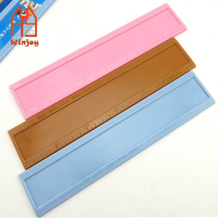 15cm plastic ruler for kids, promotional rulers for measure