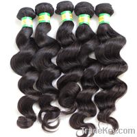 Grade 5A brazilian natural wave virgin hair 100% unprocessed hair