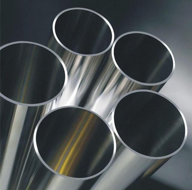  polished stainless steel tubes