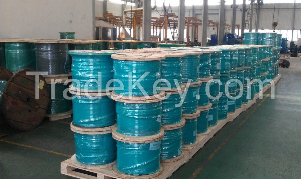 Gustav Wolf elevator steel wire rope/elevator part