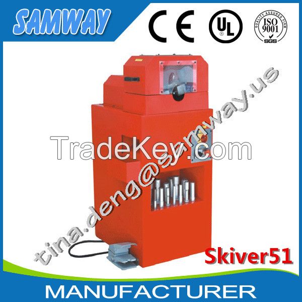 SAMWAY hydraulic hose skiving machine