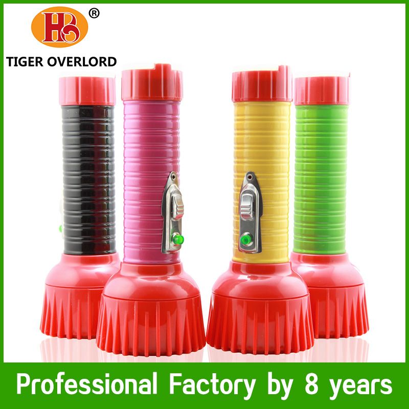 Wholesale 2013 New Plastic Led Flashlight Torch for Africa 