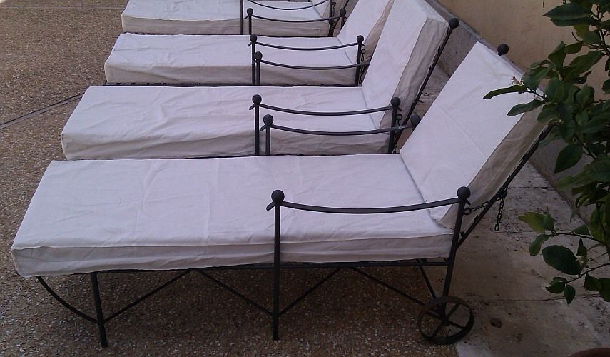 High-End Ferrobattuto Outdoor furniture