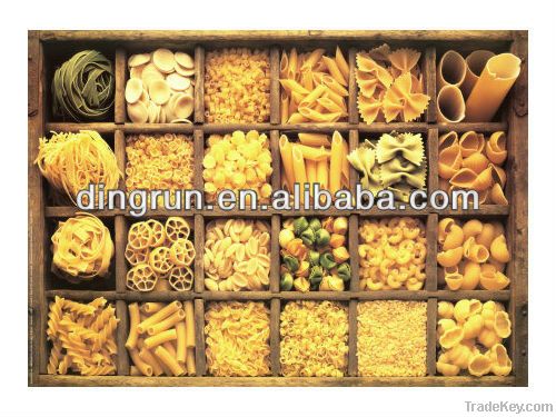 Frying pellet snacks machine