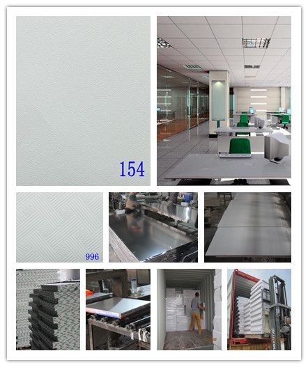 High Quality PVC Gypsum Ceiling Tiles (Islamil) (595mm X 595mm/600mm X 600mm/603mmx603mm)