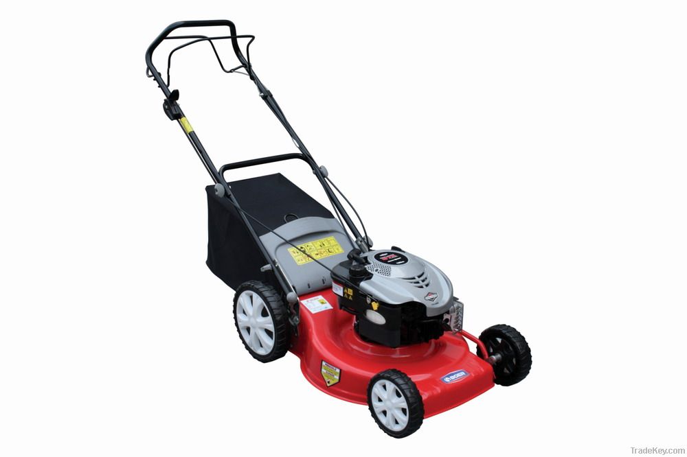 20 inch self-propelled steel deck lawn mower