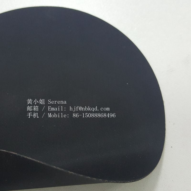 1.5 mm Black Hypalon Coated Fabric for Backpack