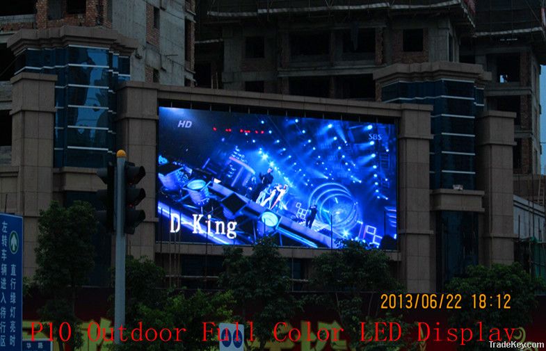 Outdoor RGB led display