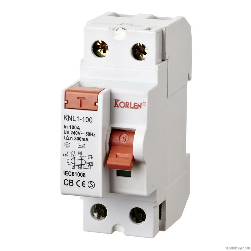 KNL1 series Residual current circuit breaker