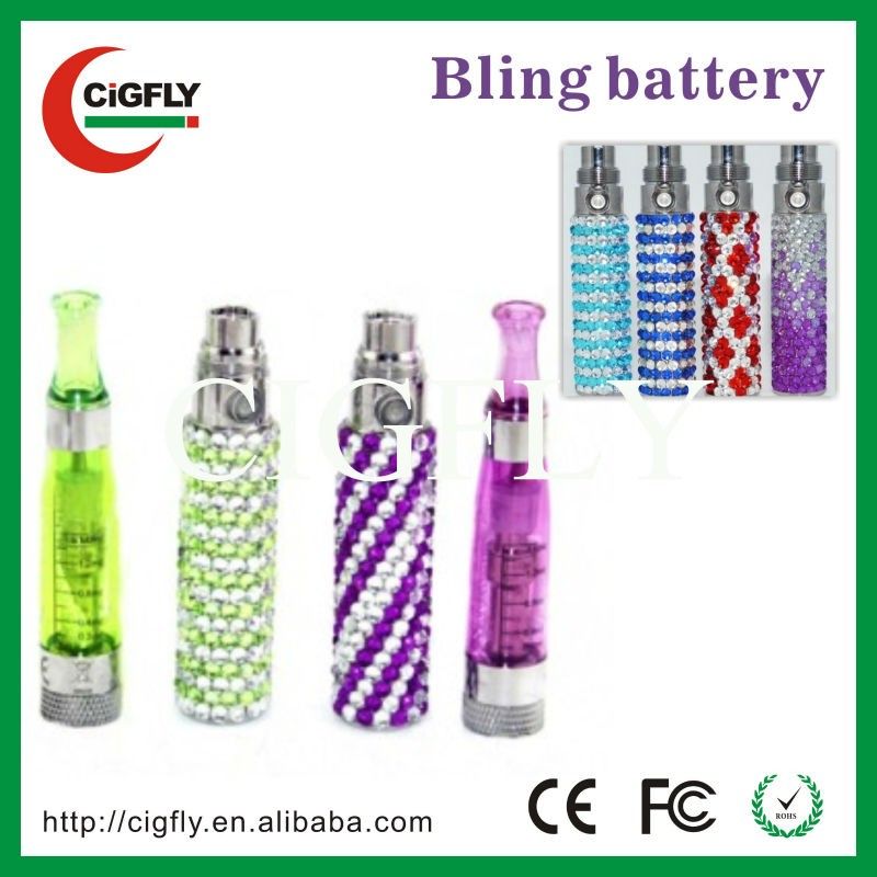 2013 New Product &amp; top quality E-cigarette Bling Battery